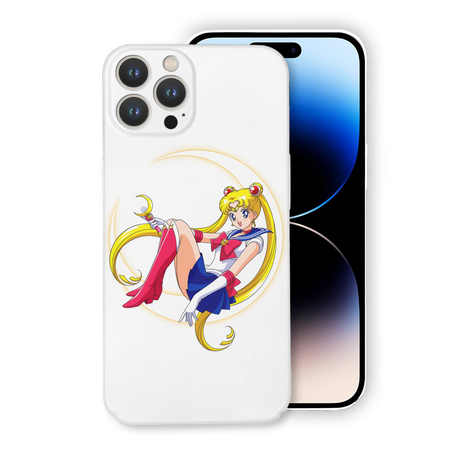（画像用） 美少女戦士セーラームーン 月野 うさぎ つきの うさぎ Sailor Moon Tsukino Usagi 【iPhone 14シリーズ対応】ハードケース